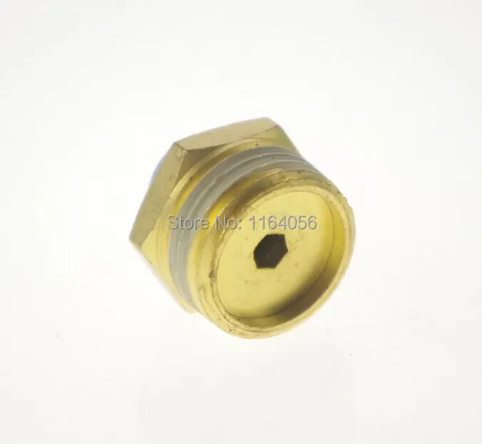 (5) tubo neumático OD 10mm-1/2 "BSPT conectores macho roscados