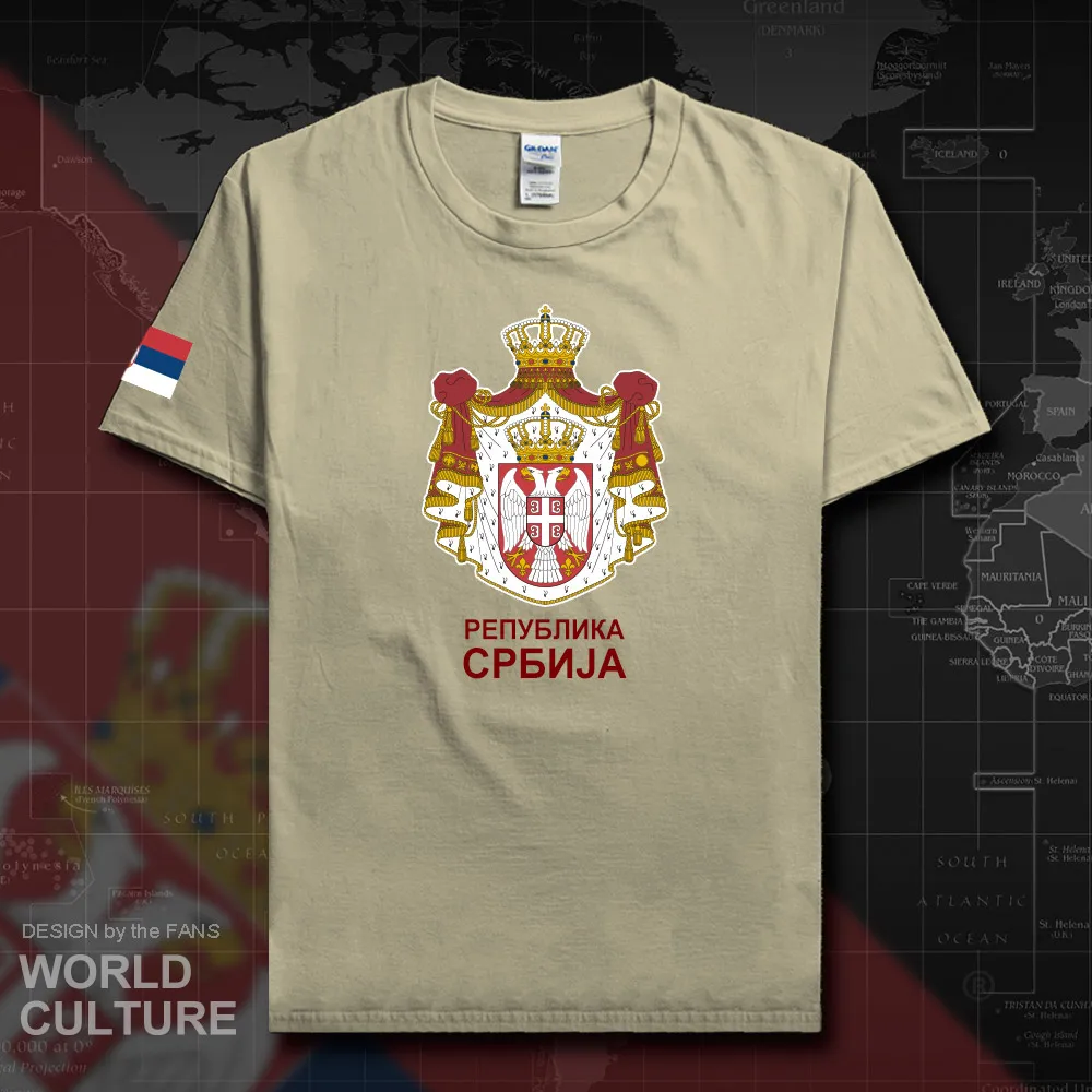 Serbia Serbian Serbs men t shirt fashion 2018 jerseys nation team 100% cotton t-shirt clothing country sporting SRB Srbija 20