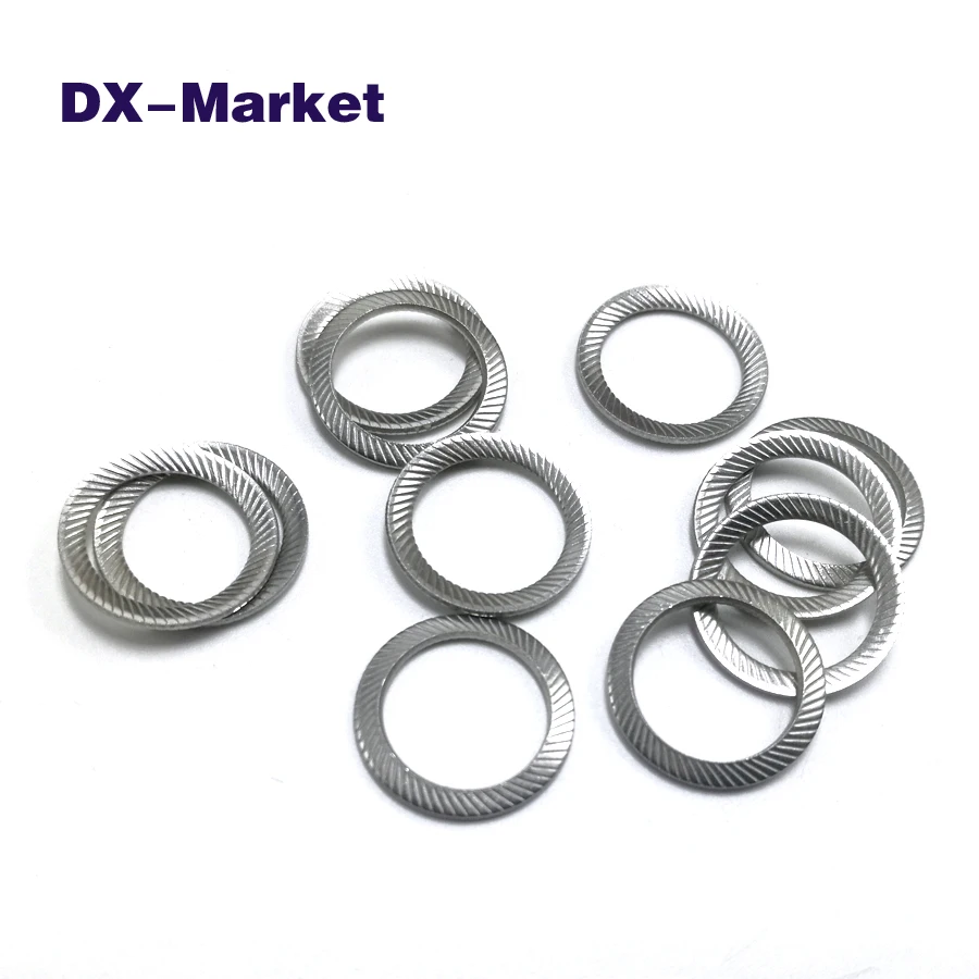 m2-m27 lock washer, 304 stainless steel flat washer , high quality tapered washers