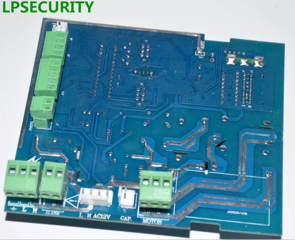 Placa base PCB de placa de circuito LPSECURITY para motor de puerta corredera de 1800 kg (solo para nuestro motor, no funciona con otras marcas)