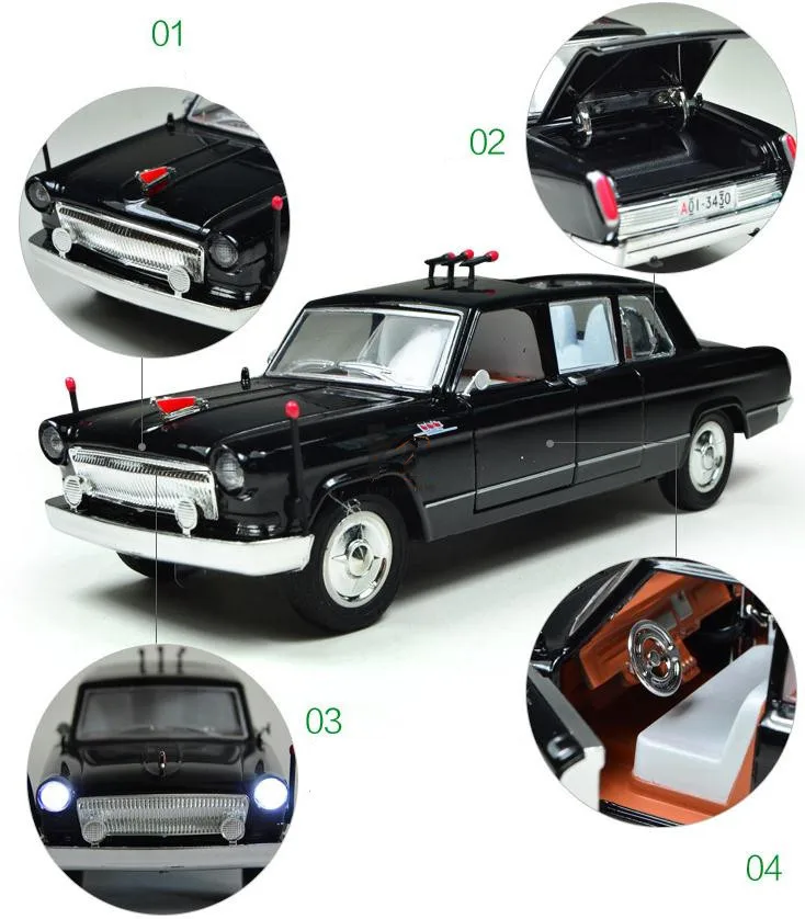 Chinese President car, Hongqi sedan Car, 1:32 scale Alloy Pull Back cars,Black, Diecast model cars gift,,free shipping