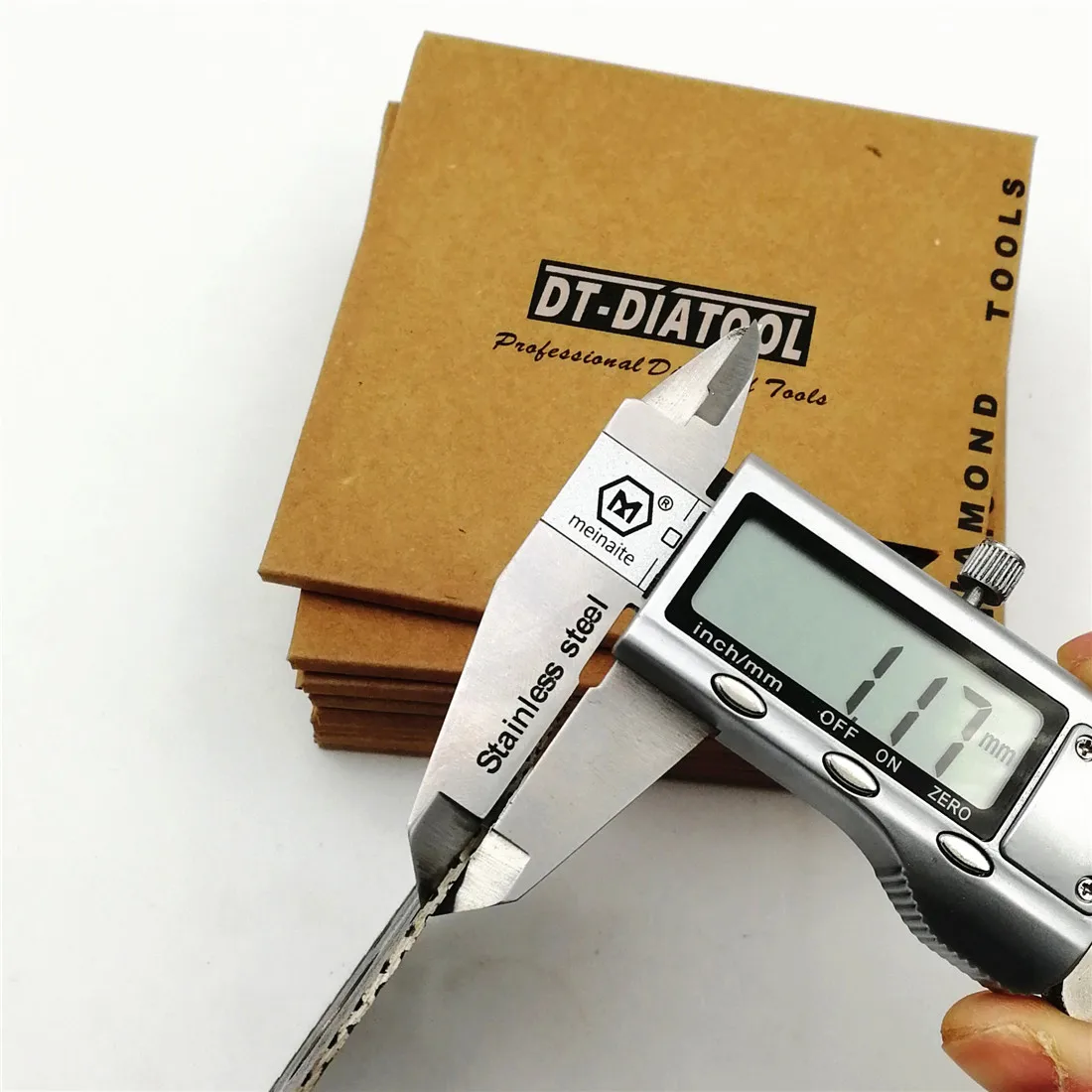 DT-DIATOOL 5pcs/10pcs Dia 105/115/125MM Diamond Cutting Disc Turbo Saw Blades Cutting Wheel for Tile Porcelain