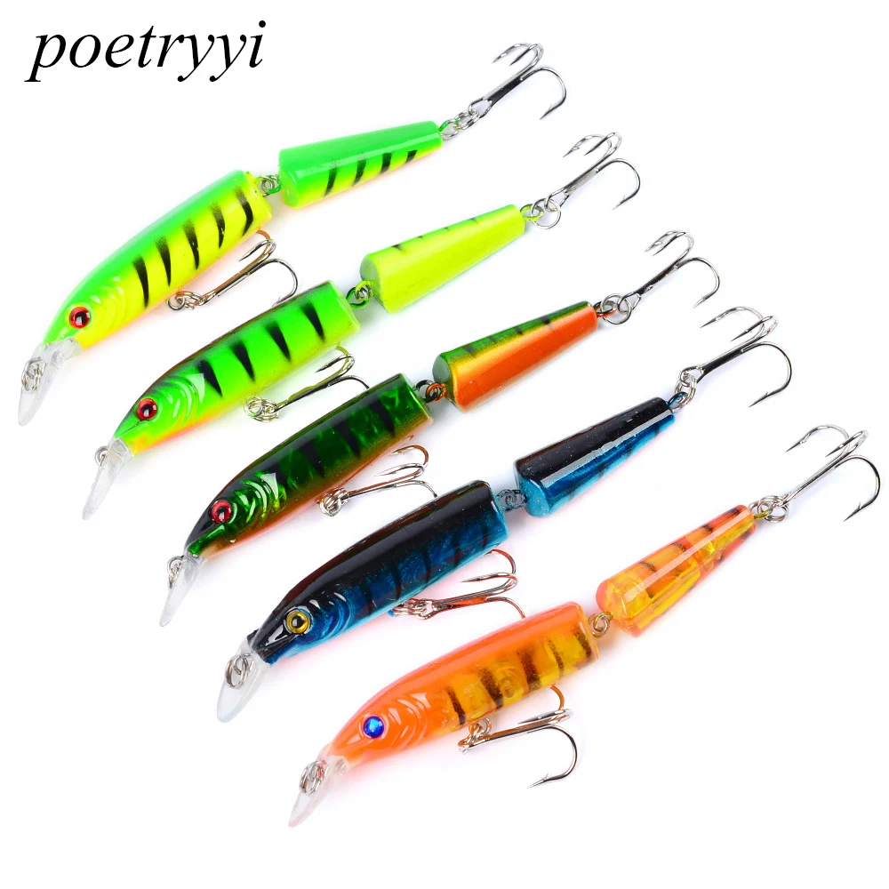 

POETRYYI quality professional fishing lures hard bait 10.5cm 10g crankbaits penceil fishing wobblers bait popper dive 0.6-1.8m40