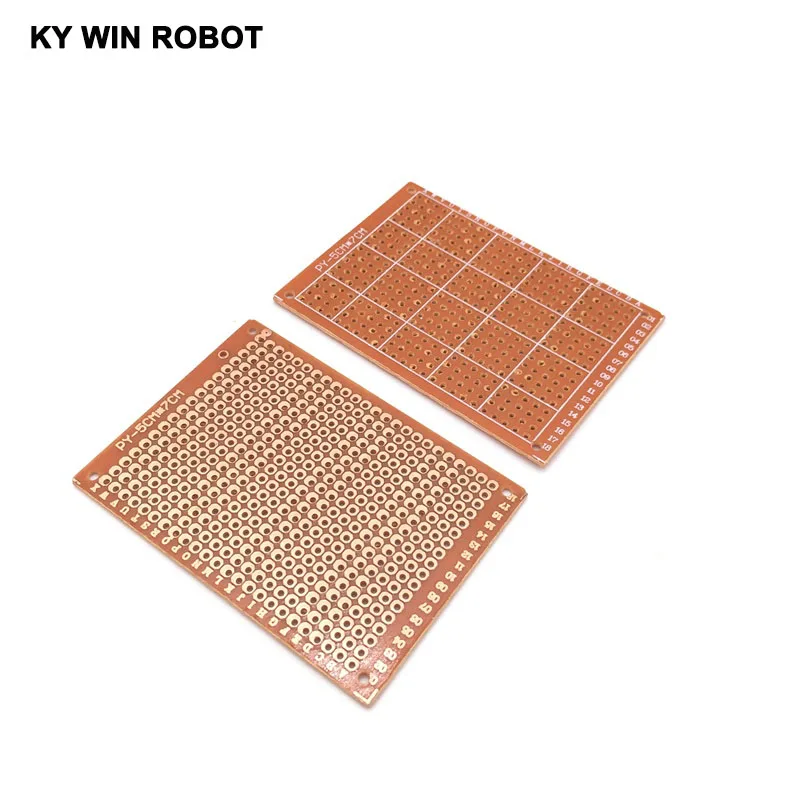 Obrázek 5: 10PCS/LOT DIY 5*7cm prototyp papír měď PCB (desky plošných spojů) univerzální pokus matice obvodový deska 5x7cm