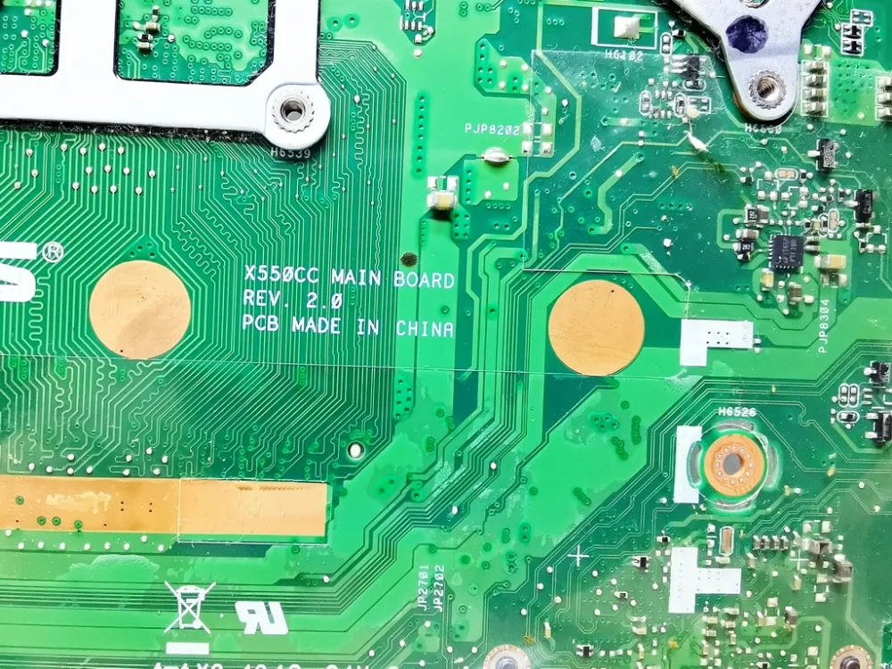 Original for ASUS X550CC  laptop motherboard HM76 with I3-2377M cpu 4GB ram GT720M  2GB gpu  X550CC  REV 2.0   tested good
