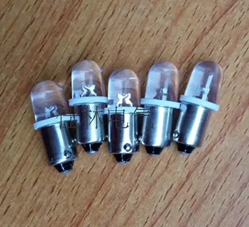 

The B9LED indicator lamp button 3V6V12V24V28V30V LED bulb bayonet