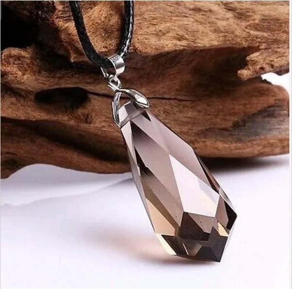 Beautiful Natural Smoky quartz Quartz pendants Pendulum Crystal Healing