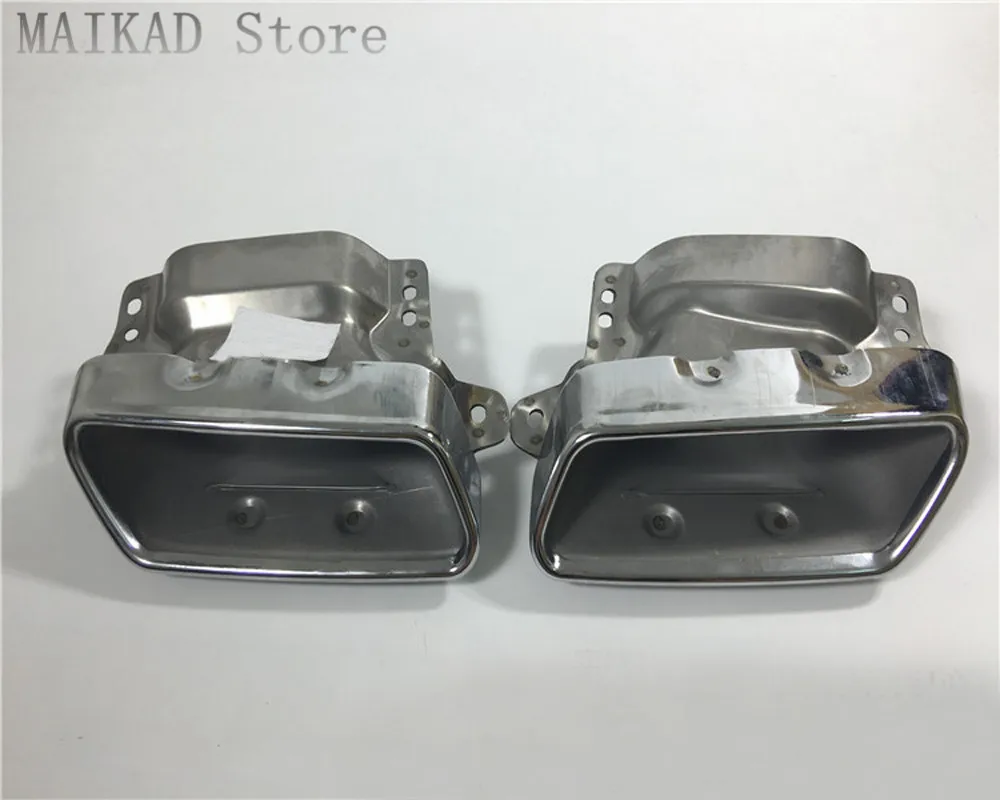 1pair/2PCS Exhaust Tailpipe Trims cover for Mercedes-Benz W166 ML320 ML350 ML400 ML450 ML500 ML250 ML550 ML63 A2214901727