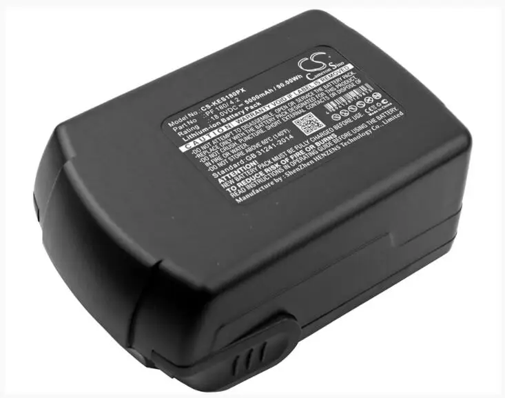 

Cameron Sino 5000mAh battery for KRESS 180 AFB PF 180/ 4.2 Power Tools Battery