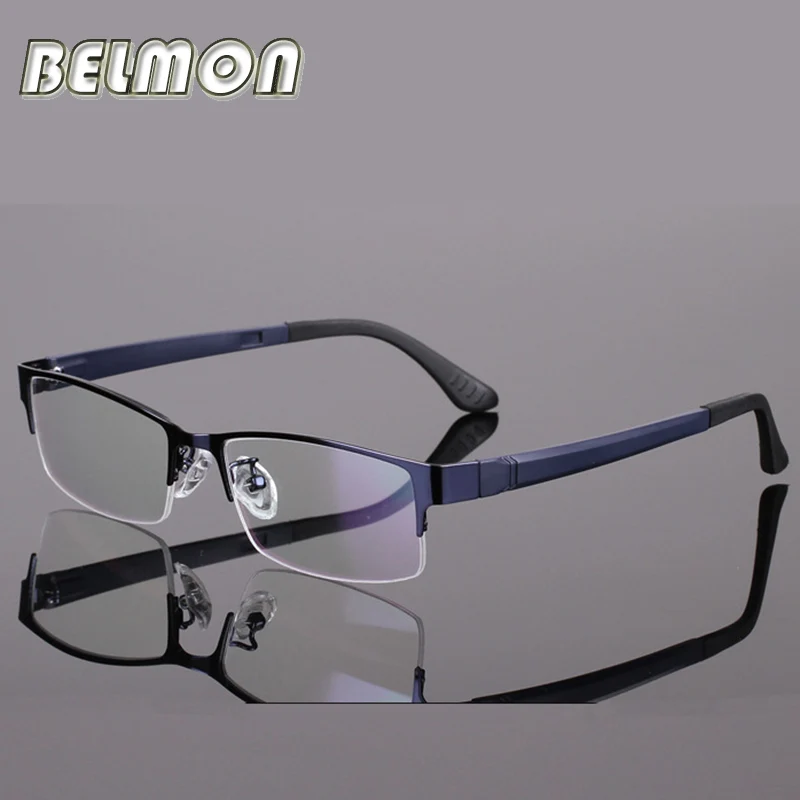 

BELMON Spectacle Frame Eyeglasses Men Computer Optical Eye Glasses For Male Transparent Clear Lens Armacao 0 de grau RS301