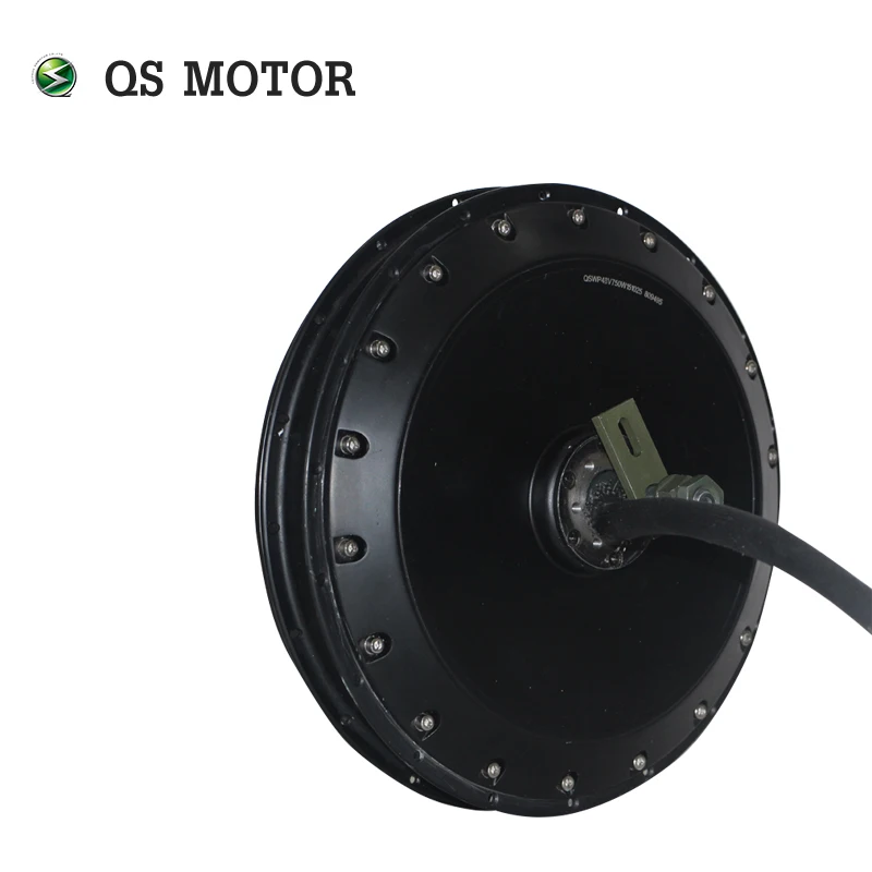 QS Motor 273 Spoke Hub Motor 4000W V3 90-110kph With Wheel Rim Lacing 19inch For Electric Vehicle