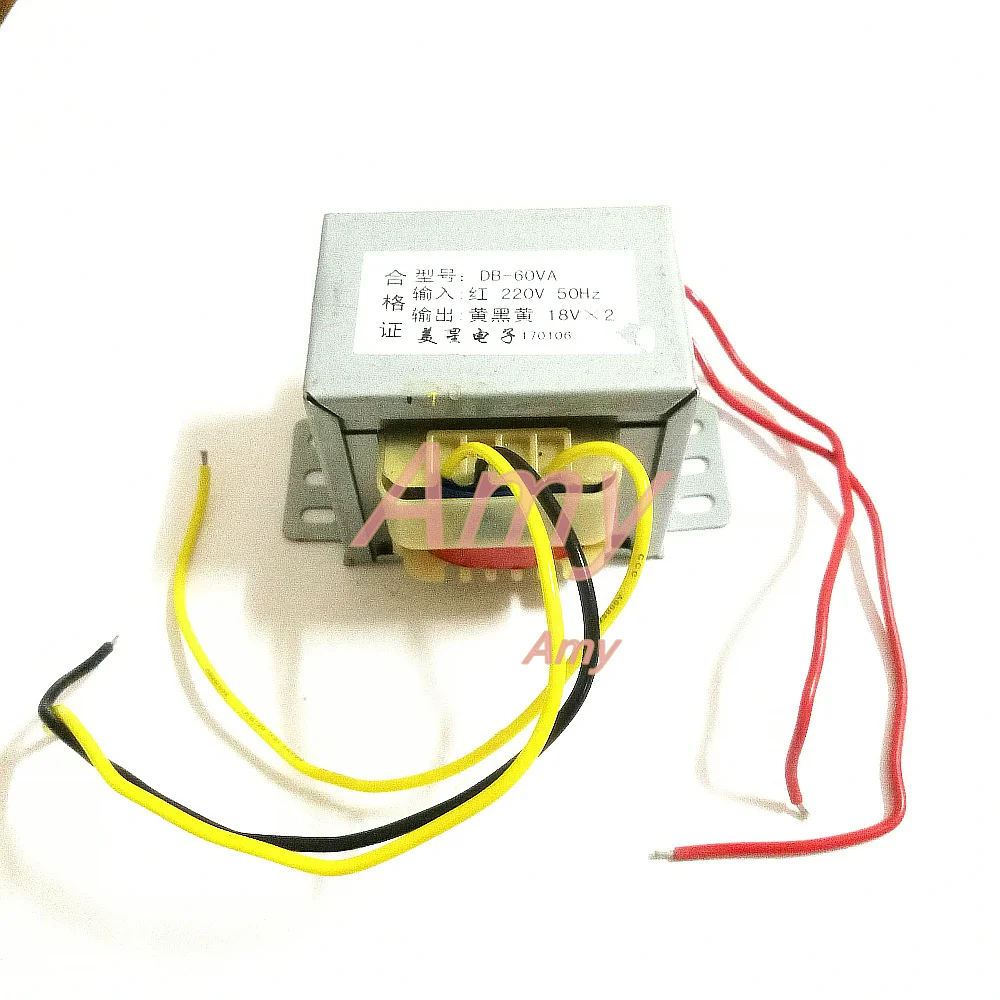 Power transformer 220V, double 18V, 60W, 18V*2, 2A AC 18V transformer