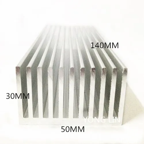 1piece aluminum heatsink 50*30-140mm/ IC heat sink/LED heat sink/Aluminum profiles/PCB heat sink