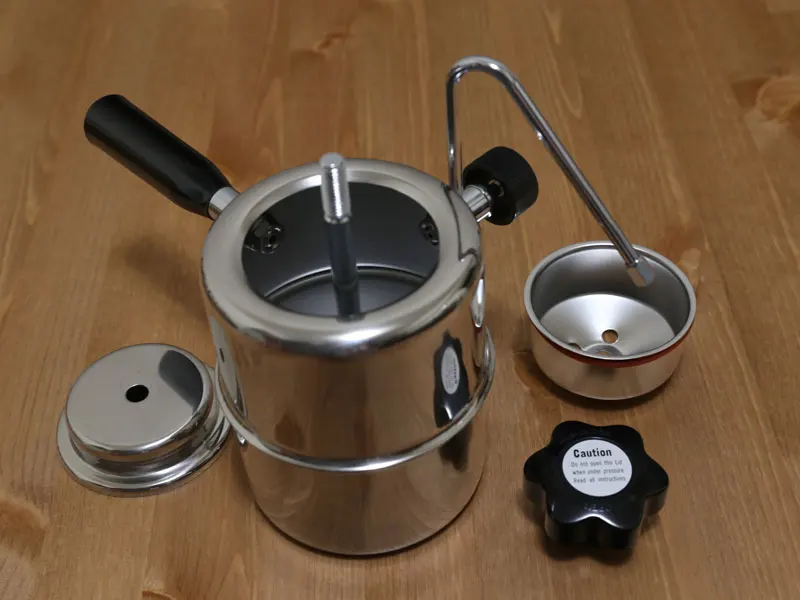 Bellman Cappuccino CX-25P  Stove-top model dual valve system stainless steel with pressure gauge CX-25SP Milk Steamer