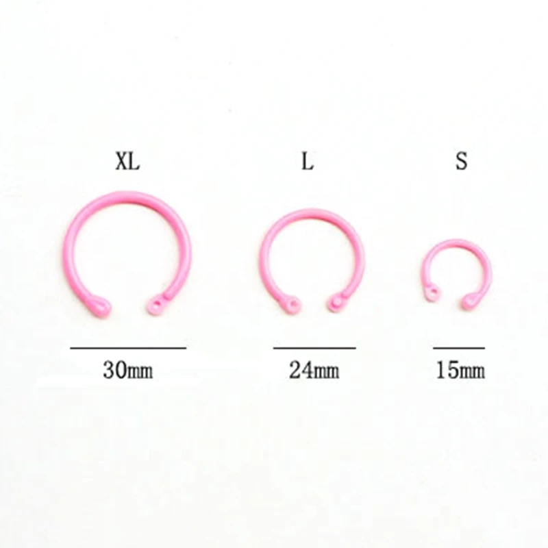 Creative Plastic Multifunction Circle DIY Album Loose Leaf Book Binder Hoop Ring