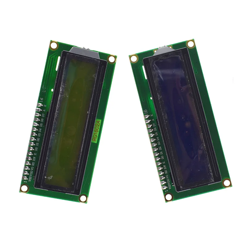 LCD1602 + I2C LCD 1602 Modul Biru Layar Hijau PCF8574 IIC I2C LCD1602 Adapter Plate untuk Arduino UNO R3 Mega2560