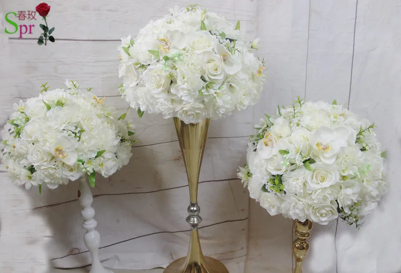 SPR On sale 2018 wedding table centerpiece flower ball 30cm-40cm dia. decoration artificial arch decorative flore free shipping