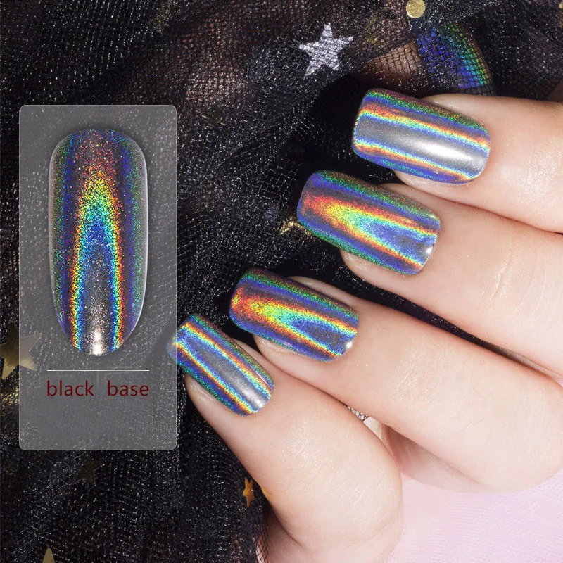 1 جرام/صندوق قوس قزح الصباغ Duochrome الصباغ المجسم يونيكورن مسحوق الهولوغرام الميكا قوس قزح الثلاثية الأبعاد مسحوق مسمار الديكور