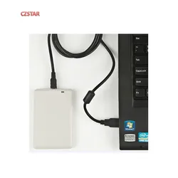 usb rfid uhf reader and writer passive ISO18000-6C uhf tags programmer with English SDK demo software user manual source code