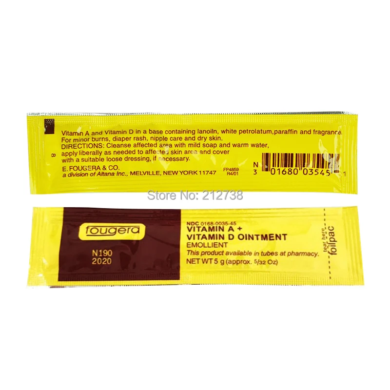 10pcs/Lot Tattoo Recovery Cream Vitamin A+D Ointment Top Tattoo Repairing Cream Tattoo Essential Products