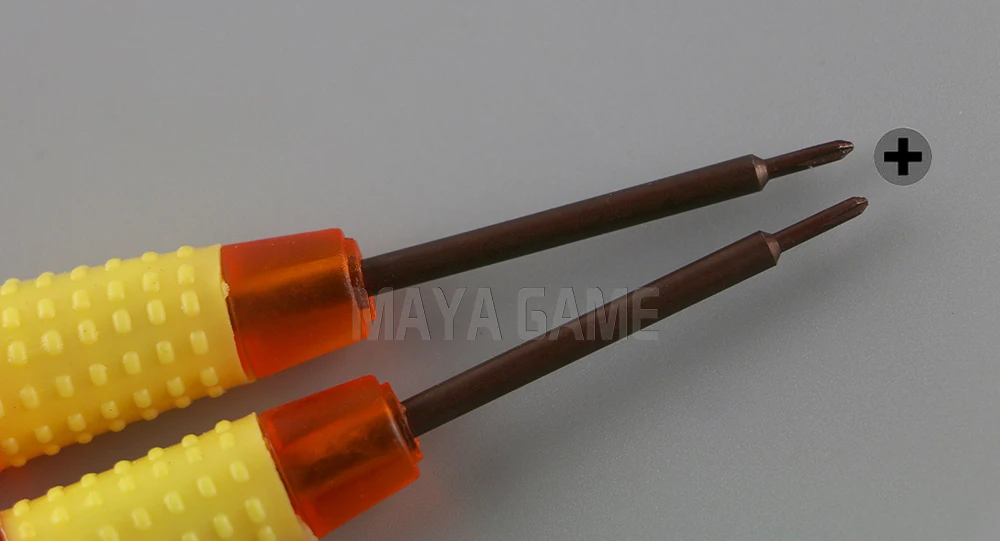 100 шт. 1,5 мм крестообразный инструмент для ремонта контроллера, отвертка для PSP1000 2000 3000 PSV1000 PSV2000 NDSi NDSIXL LL 3DS 3DSXL/LL