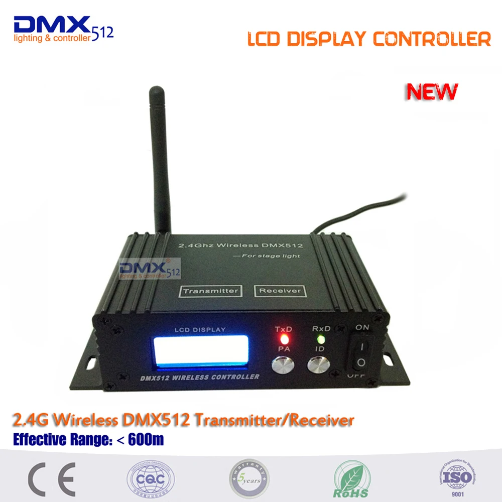 21PCS/Lot Wireless Dmx Controller 1PCS Transmitter And 20PCS Receiver For Stage Par Light