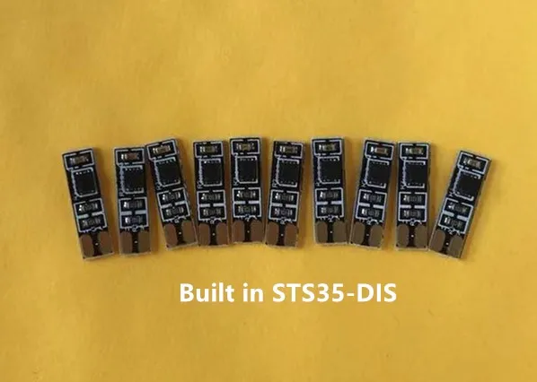 

10PCS/LOT Digital temperature STS35-DIS Original sensor IIC Double pull resistance filter capacitor Customized DIY