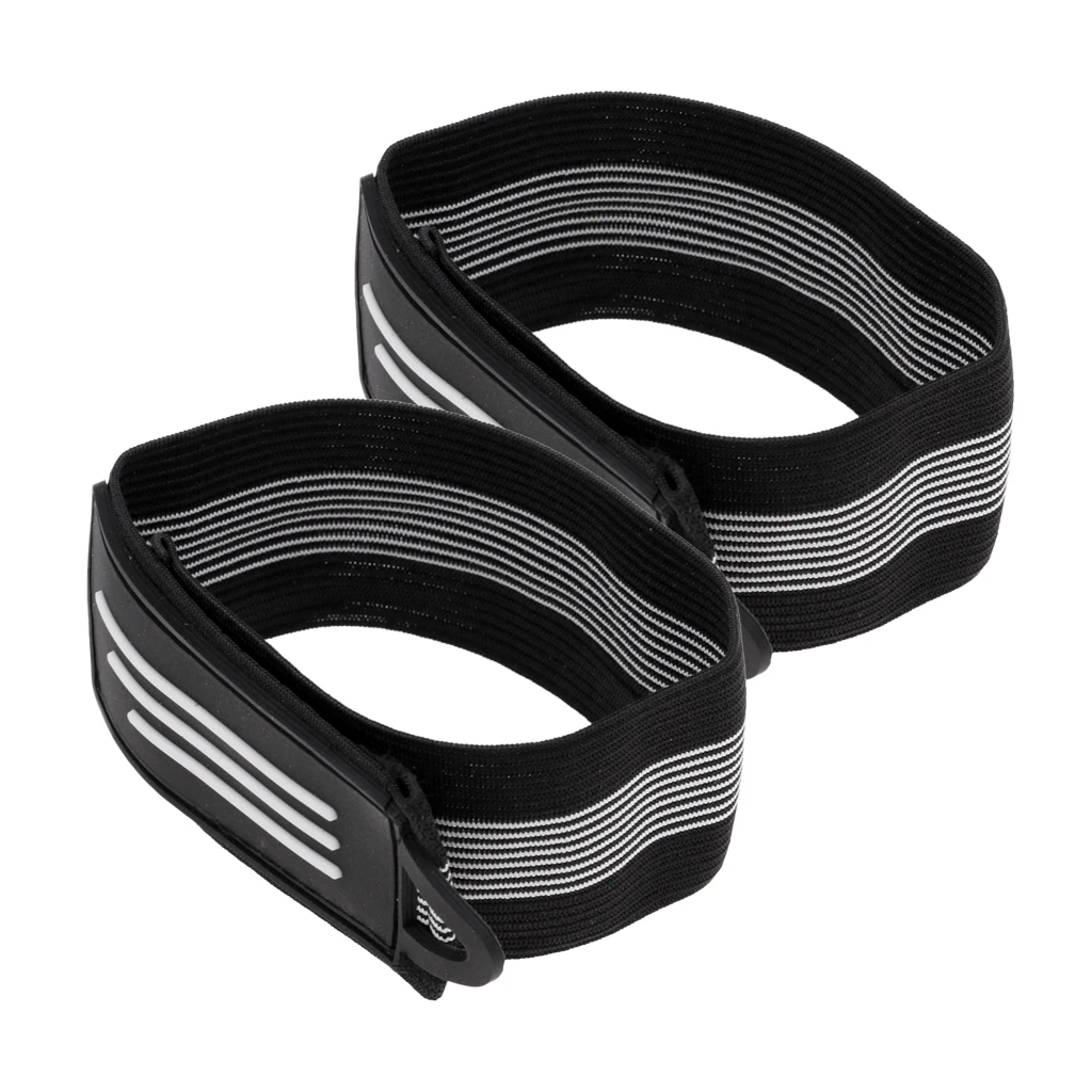 4 Pairs Bicycle Ankle Leg Strap Cycling Bike Pants Bands Leg Clip Strap With the Ankle Clip, More Easily Ride and Climb