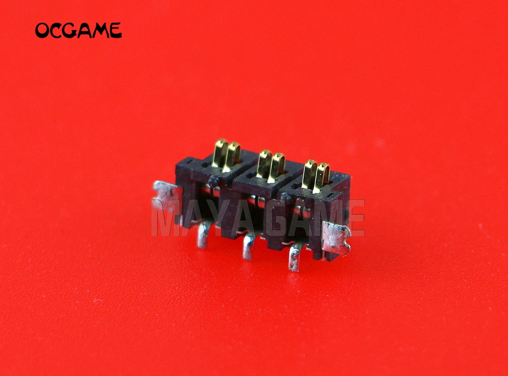 

3pcs Original replacement parts battery Socket connector DC Jack Slot for 2DS