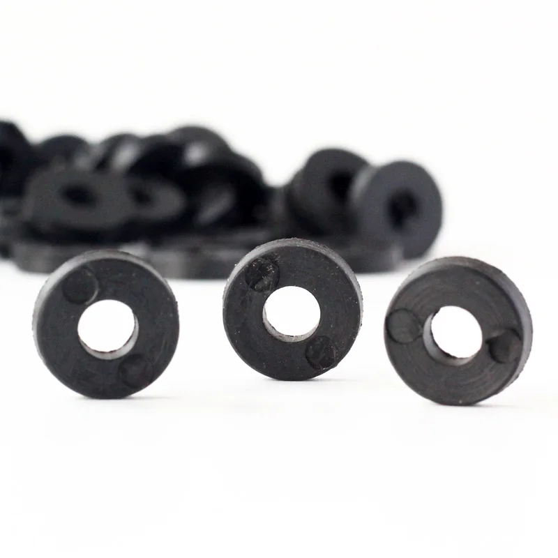 Imagem -03 - Rubber Washer Belt Clip Kydex Bainha Holster Washer Hand Tool Parts 100 Pcs