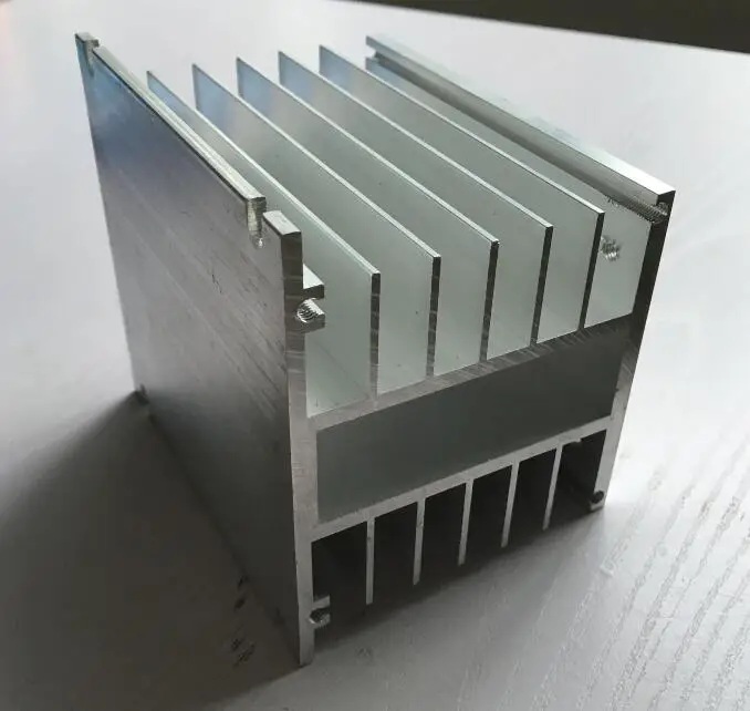 3 Phase Heat Sink 80*105*100mm for Solid State Relay Aluminum Heatsink