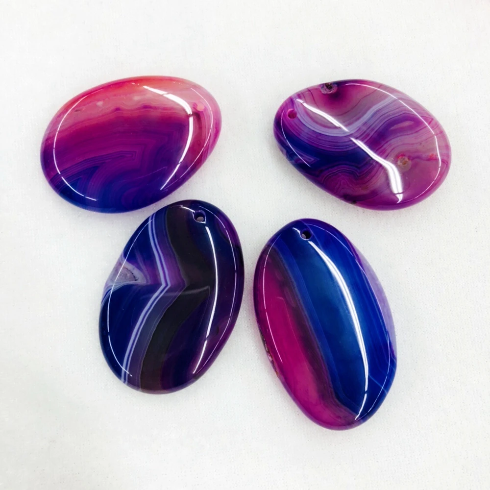 Wholesale Mystic Purple Pink Chalcedony Agate Pendant,Mixed 10pcs/lot For Geode Necklace,Approx 40-55mm