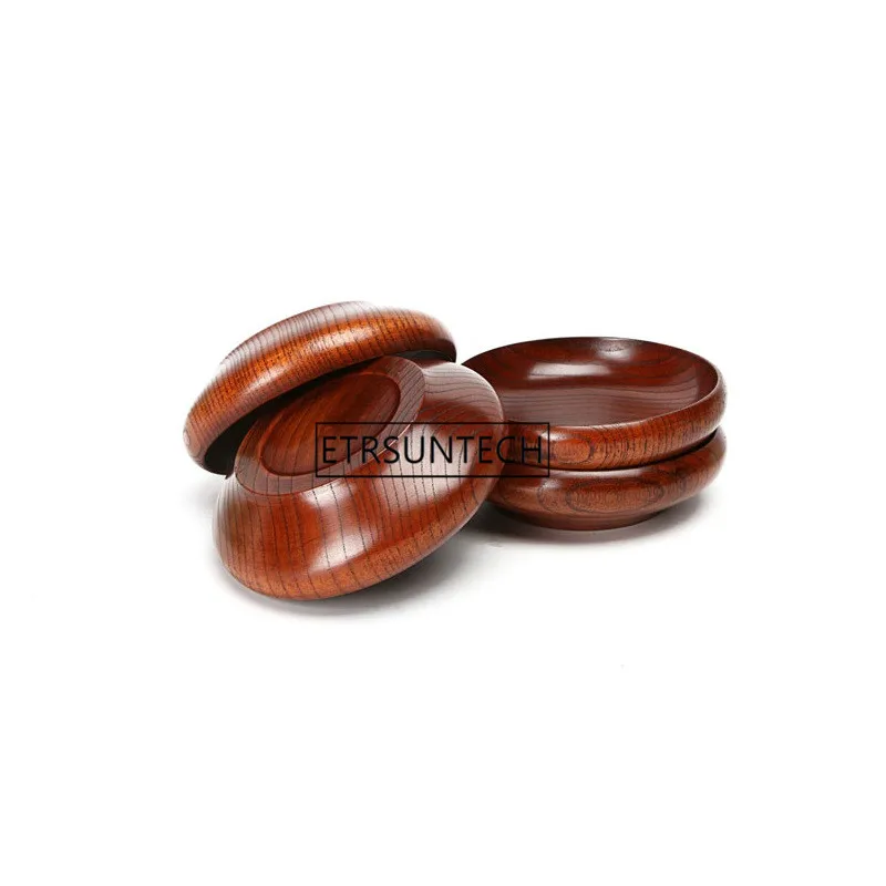 Round Shape Wood Fruit Plate Dishes for Home Hotel School Cake Dessert Serving Tray Wood Sushi Plate Dinnerware