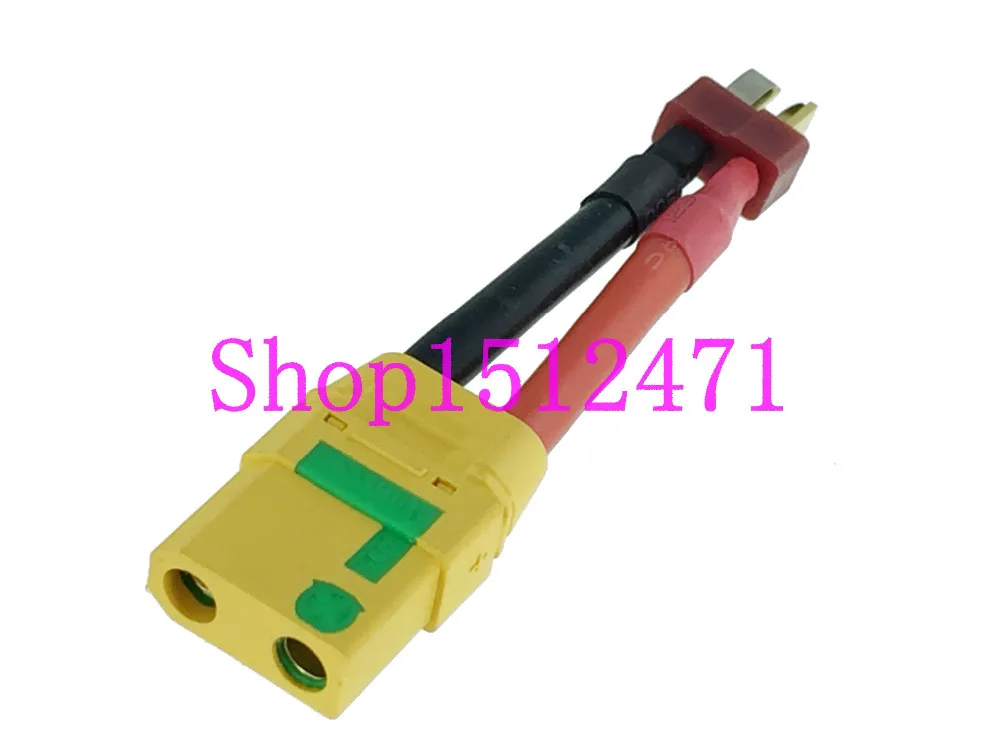 

1pce T-Plug Deans Male to XT90-S Female 10AWG 5CM Wire For RC model battery