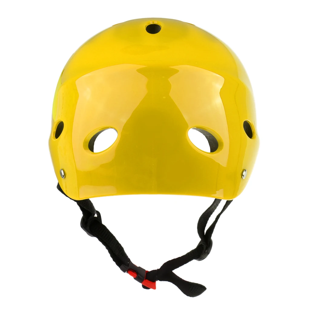 Yellow Water Sports Safety Helmet for Wakeboard Kayak Canoe Boat Surfing