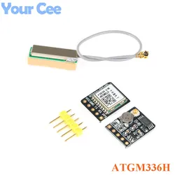 ATGM336H GPS Module GPS+BDS Beidou Dual-mode Satellite Positioning and Navigation Module Flight Control EEPROM Antenna GP-02