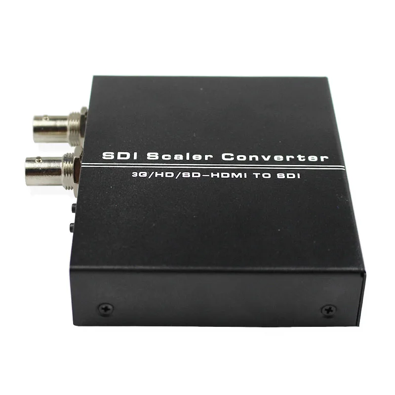 

HDMI to SDI Scaler Converter 3G HD SD-HDMI to SDI Adapter HDMI2SDI with Dual SDI BNC Output 1080P for Monitor HDTV Camera CCTV