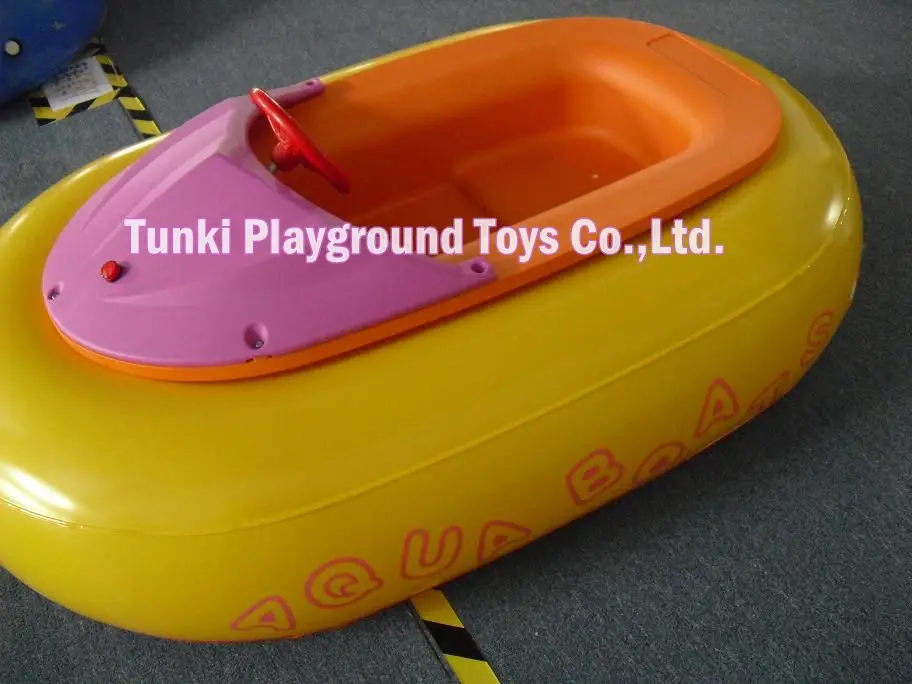 Electric Plastic Bumper Boat battery kids electric boat