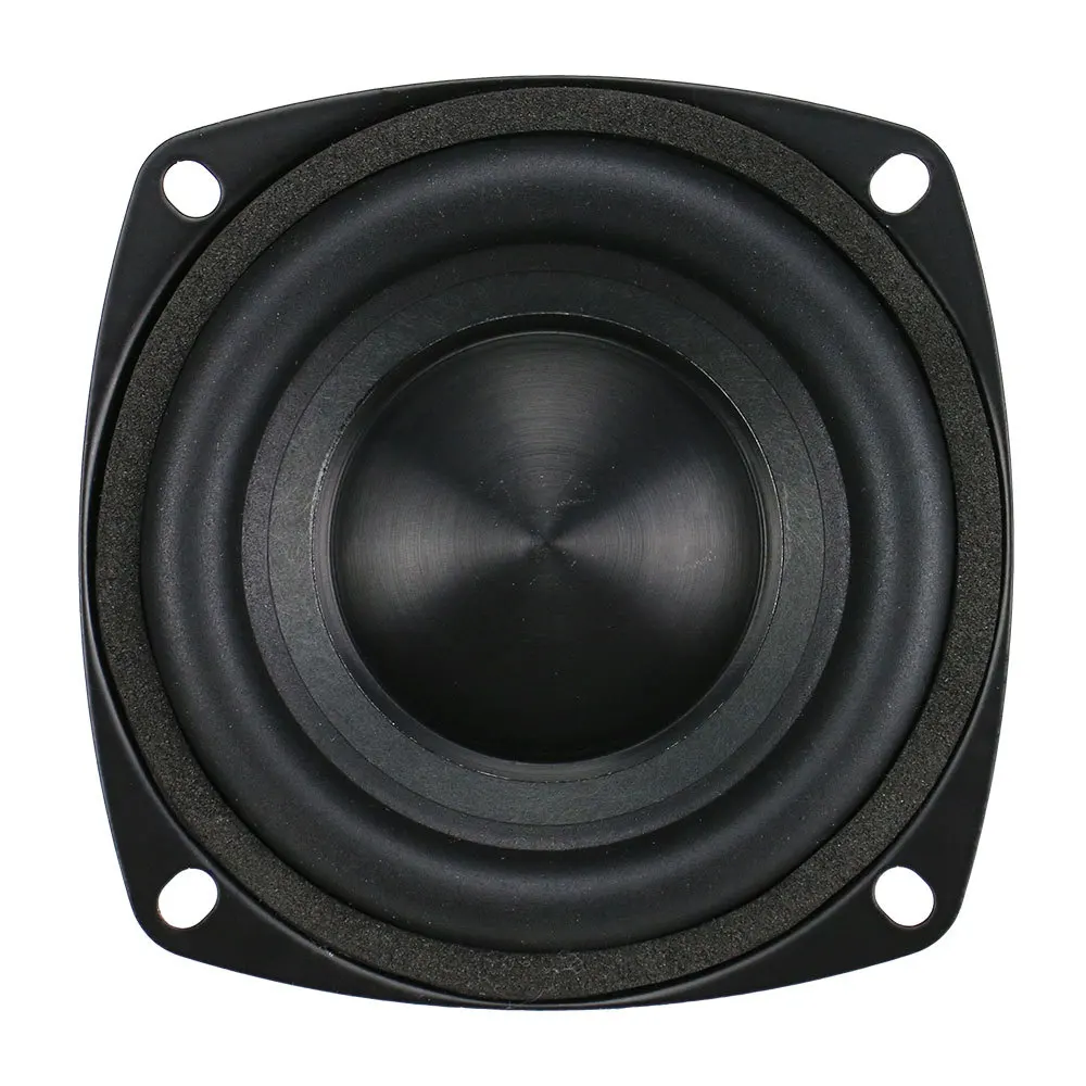 3 Inch Woofer Hifi Speaker Horn Subwoofer Diamond Ceramic Cap Bass Loudspeaker Portable Speaker Home Theater Sound Computer 2pc