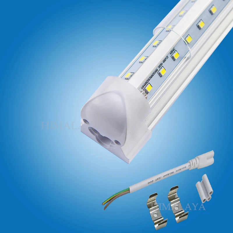 

Toika 15pcs T8 integrated tube lamp 3ft 0.9m 30W 900MM V-shaped T8 LED Tube light Epistar 25LM/PC 144led/PC 85-265v