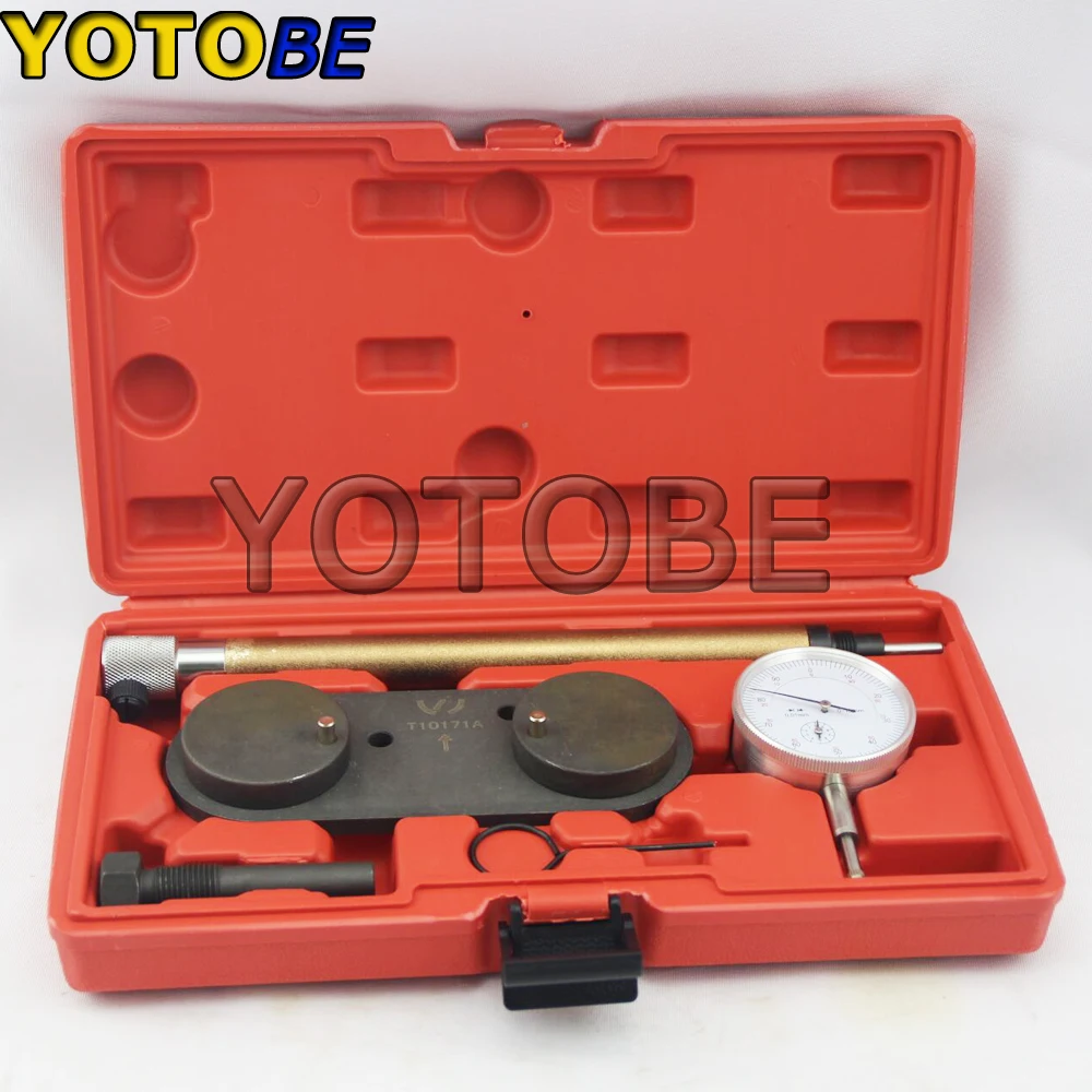 T10171A Engine Timing Tool Kit for Volkswagen  AUDI 1.4/1.6FSi 1.4 TSi 1.2TFSi/FSi Inc Dial Gauge Tdc & Locking Tools