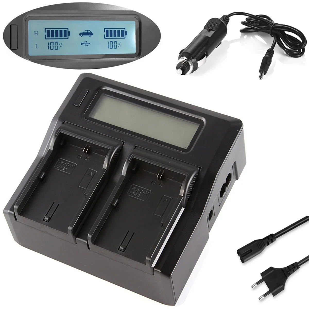 

Quick Battery Charger for Sony DSR-PDX10, DSR PDX10, PDX10P, PD150, PD150P, PD170, PD170P, PD175, PD175P, PD177P DVCAM Camcorder