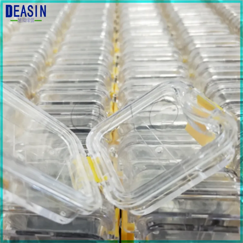 

200pcs Denture Storage Box Membrane Tooth Box Dental Teeth Box with Film used in dental clinic