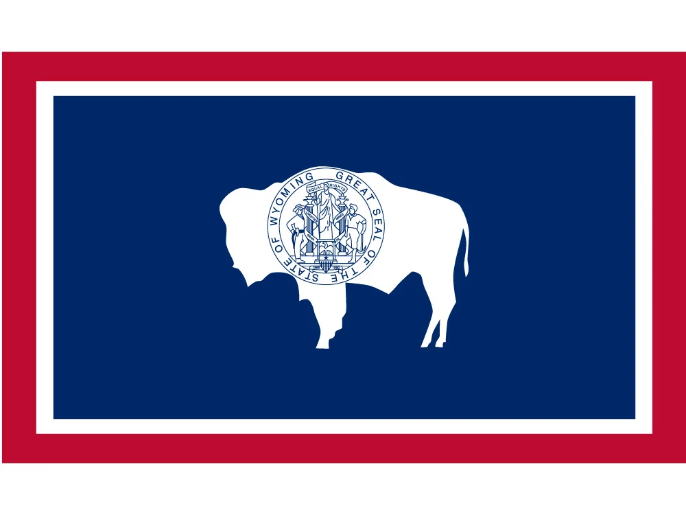 State of Wyoming Flag Of USA 3*5 Feet Banners 90*150cm 60*90cm For Campaign Vote