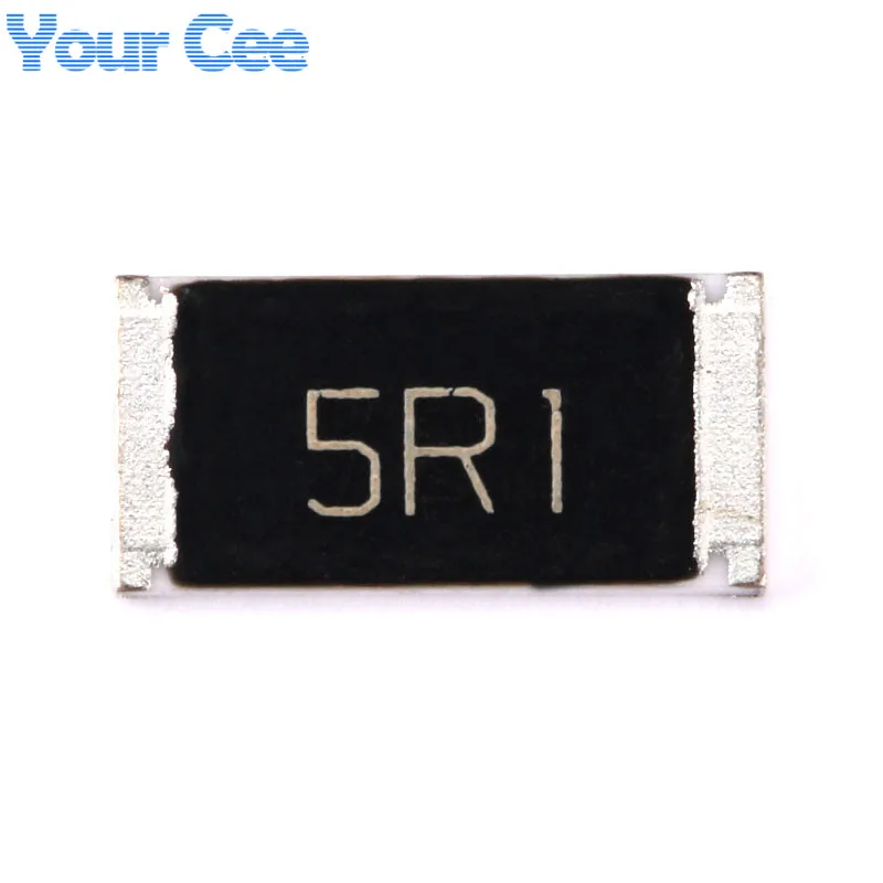 100 pz/50 pz 5.1ohm 2512 resistore SMD 5.1 ohm 5.1R 5 r1 resistenza Chip 1W 5%