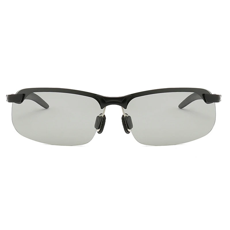 Psacss-gafas de sol cuadradas para hombre, lentes fotocromáticas de marca de diseñador, adecuadas para conducir, pescar, con marco de Metal de alta calidad, con UV400