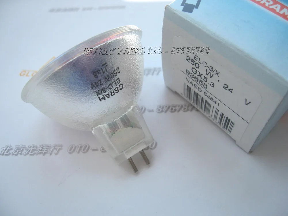 ELC-3/X 93653: La Lámpara de 24V 250W con Conector GX5.3 que Mejora tu Sistema de Iluminación Industrial