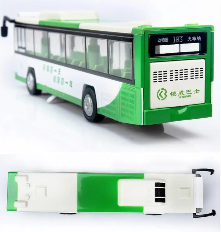 1:50 alloy pull back bus model, high imitation City air-conditioned bus,flash toy vehicle, free shipping