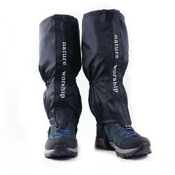 NEW 1 Pair Waterproof Outdoor Hiking Walking Climbing Hunting Snow Legging Gaiters ski gaiters