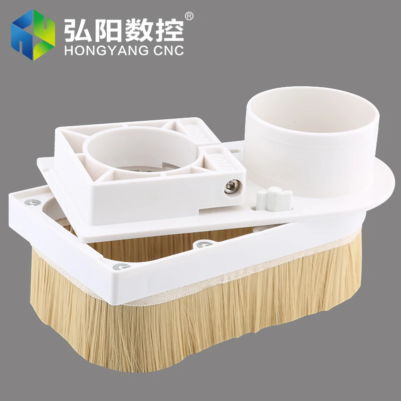 dust hood dust cover for spindle 70mm 75mm 80mm 85mm 100mm dust collector connect cnc router